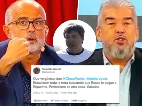 La dura respuesta de Arcucci y el Chavo Fucks a un partidario de Boca: "Hay que ser menos bobo"