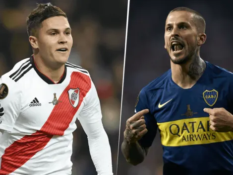 Dos vueltas soñadas: presentan a Quintero en River y a Benedetto en Boca