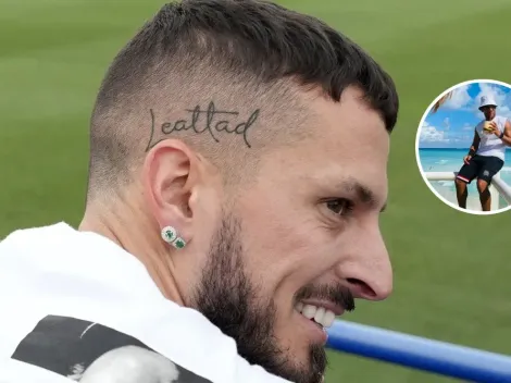 Ya se reintegró al plantel: la gastada de Benedetto a Fabra por su última foto en Instagram