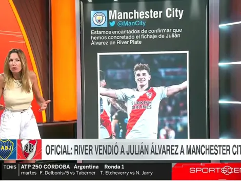 La emoción de Alina Moine por el pase de Julián Álvarez al City: "Me largo a llorar"