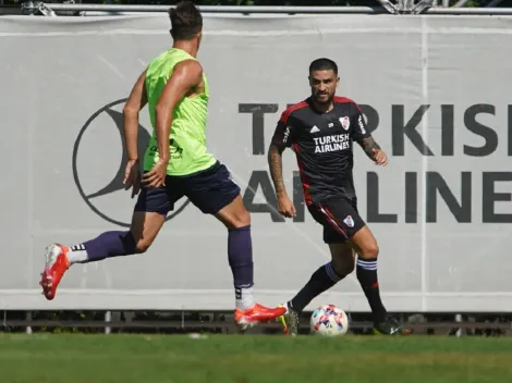 River comenzó sin 9 y terminó goleando 4-1 a Tristán Suarez en un amistoso