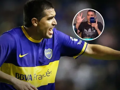 ¡No lo perdonan! El gesto de Riquelme en plena entrevista que los hinchas de River hicieron meme