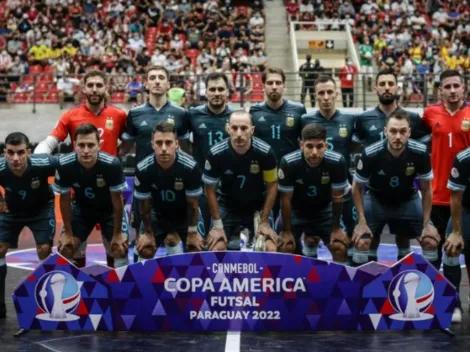 La historia se repite: Argentina le ganó a Brasil en la Copa América de futsal y pasó a la final