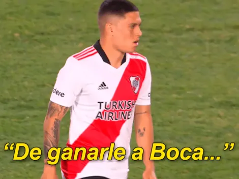 Juanfer volvió a jugar en River y los hinchas explotaron acordándose de Boca