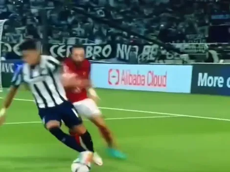 VIDEO | La jugada viral de Maxi Meza en el partido del Monterrey