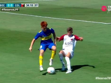 VIDEO | Como Zidane: la 'ruleta' de Barco en la Reserva de Boca