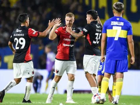 Los jugadores de River que felicitaron a Lucas Beltrán por su gol a Boca