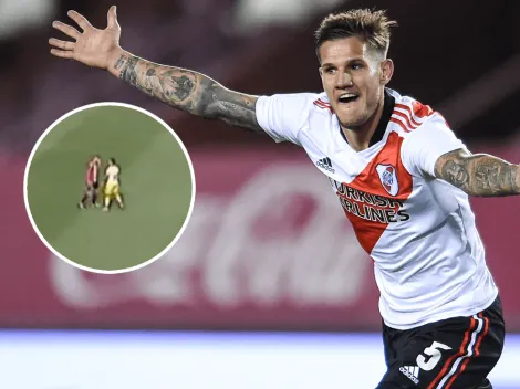 Rechazó ir a River hace 6 meses, pero Zuculini lo invitó en pleno partido: "Venite un añito"