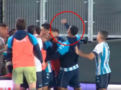 VIDEO | Cardona se volvió loco con el empate de Racing: ¿Se lo gritó a la tribuna?