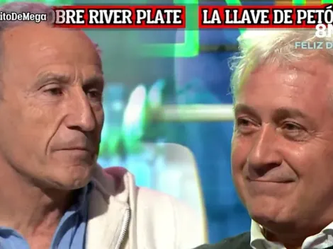 Patanian visitó la TV de España y se emocionó ante el repaso de un evento histórico de River