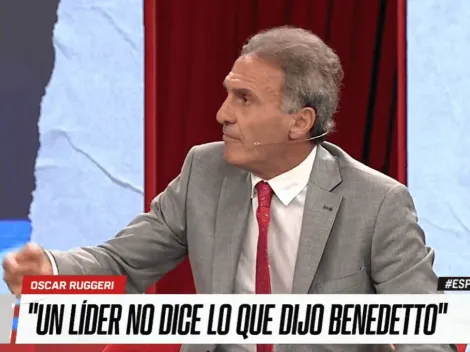 Ruggeri destrozó a Benedetto: "No se puede tratar así a un compañero"