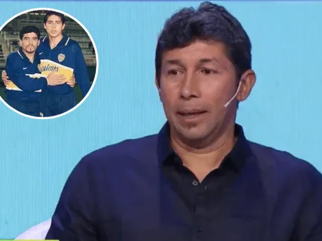 "Todos llorando": Bermúdez contó una anécdota inédita sobre Maradona y Riquelme 