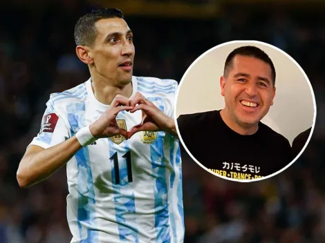 ¿Di María a Boca? La propuesta de Riquelme para traer a Fideo antes de Qatar 2022