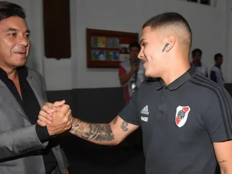 Mientras espera noticias de Quintero, Gallardo celebra la vuelta de un indispensable