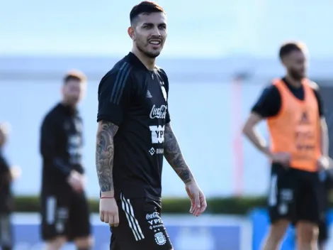 Tremendo apoyo: una figura sudamericana se cruzó con un periodista para defender a Leandro Paredes