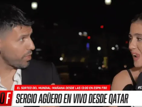 El comentario al aire del Kun Agüero a Morena Beltrán: "Me dijeron..."