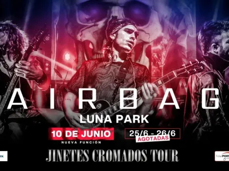 Airbag anunció una tercera fecha en el Luna Park: ¿Cómo comprar las entradas?