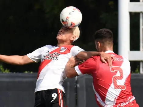 VIDEO | La impactante lesión de la joyita de River que Gallardo fue a ver a la Reserva