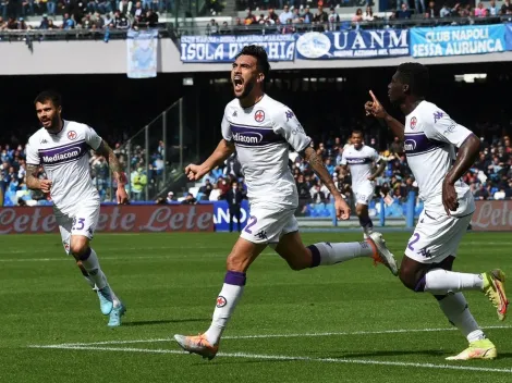 VIDEO | El Diego Armando Maradona se lamentó con un gol argentino para Fiorentina