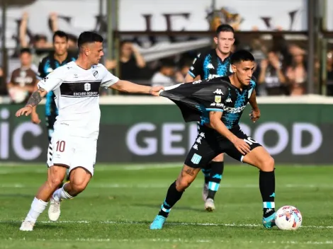 Sobre la hora y por el VAR: Racing le ganó a Platense para mantener la cima del torneo