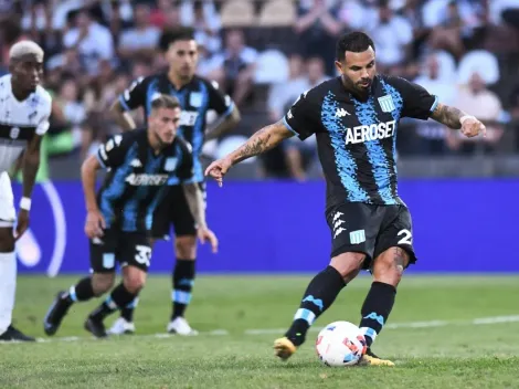 El VAR le dio una mano a Racing: ¿Había offside en el penal que cometió Platense?