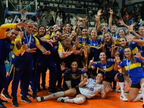 ¡Llegó la séptima! Boca se coronó campeón de la Liga Femenina de Vóley