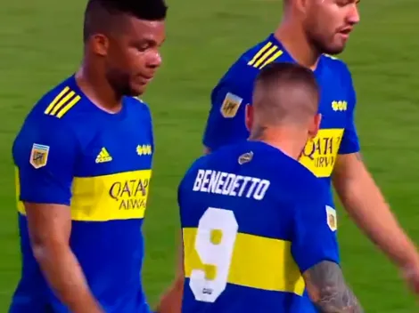 VIDEO | El grito de Benedetto a sus compañeros antes de meterse al vestuario