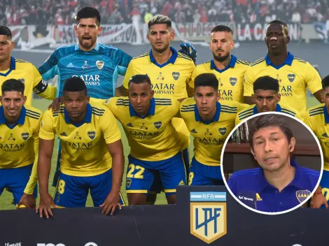 Sorpresivo elogio de Bermúdez a dos jugadores de Boca: "Los mejores del fútbol argentino"