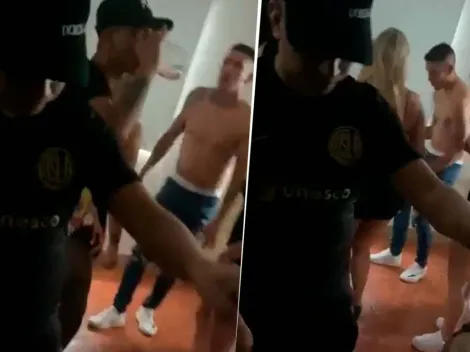 Se filtró un polémico video de Centurión de fiesta mientras no iba a entrenar a San Lorenzo