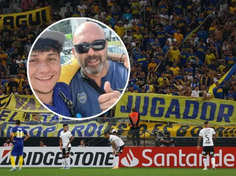 No aprendió: la polémica foto del hincha de Boca detenido tras ser liberado en Brasil