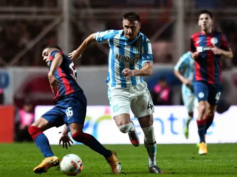 Racing igualó ante San Lorenzo, se aseguró el primer puesto y dejó a River segundo