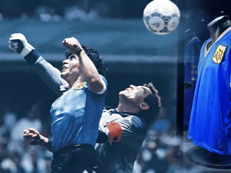 Todavía le duele: la frase de Shilton tras la subasta de la camiseta de Maradona