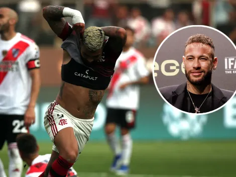 Neymar reveló su increíble reacción tras los goles de Gabigol a River: "¡Carajo!"