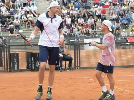 ¡38 centímetros de diferencia! El Peque Schwartzman y el Gigante Isner ganaron en Roma