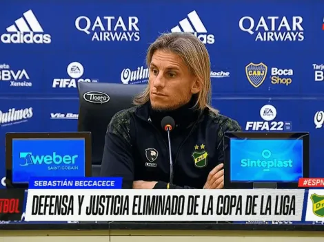 Beccacece cruzó a un periodista tras la derrota con Boca: "¿Vos jugaste a la pelota?"