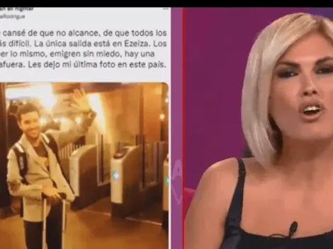 VIDEO | Viviana Canosa quedó en offside por culpa de Luquitas Rodríguez