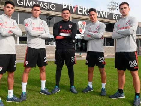 El juvenil de River que podría irse en junio sin debutar en Primera