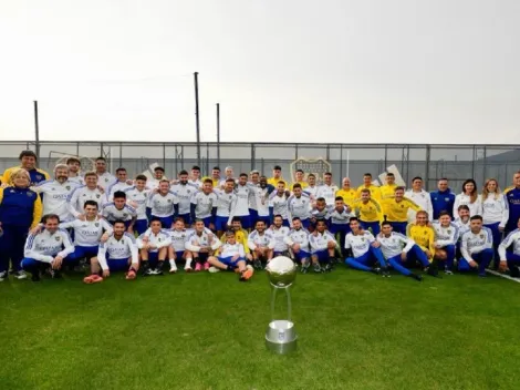 Boca subió la foto del plantel campeón y los hinchas encontraron un "infiltrado"