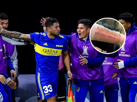 Insólito: prometió tatuarse si Boca clasificaba a octavos y su foto post victoria es viral en las redes