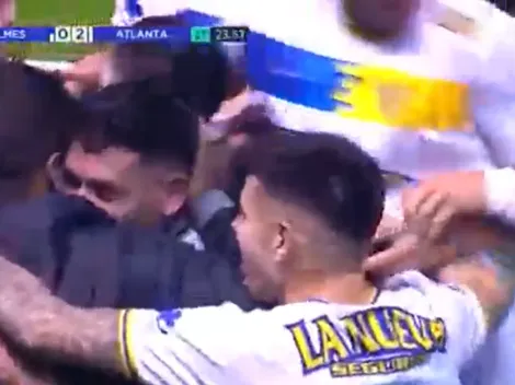 VIDEO | Descolocó a todos y clavó un golazo olímpico: Galeano le dio el triunfo a Atlanta ante Quilmes