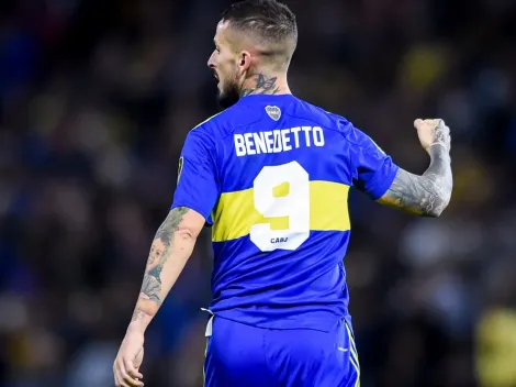 Benedetto aprovechó sus días libres y se juntó con un exBoca que le puso un extraño apodo