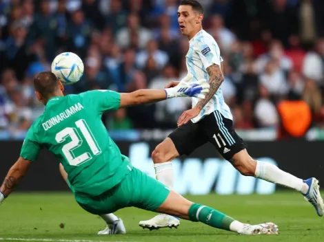 VIDEO | Como en el Maracaná: en una nueva final, Di María la picó y convirtió en golazo una jugada memorable