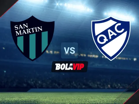 Ver EN VIVO y ONLINE San Martín de San Juan vs. Quilmes por la Primera Nacional 2022