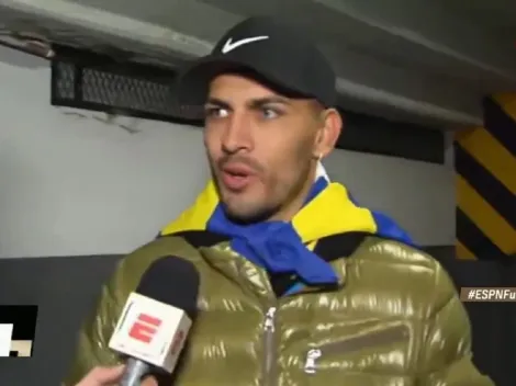 La frase de Paredes que llenó de orgullo a los hinchas de Boca: "Hasta el final"