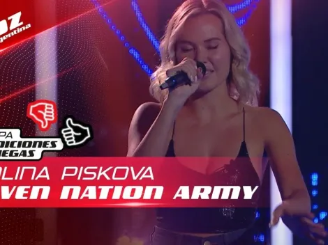 La Voz Argentina | Quién es Polina Piskova, la participante rusa que cantó “Seven Nation Army”