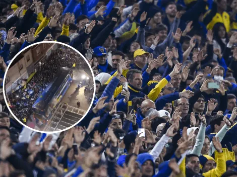 VIDEO | ¡Una locura! El increíble recibimiento para Boca en La Rioja