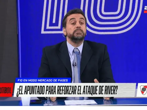 Distasio adelantó que River apuntará todos los cañones a otro 9: "En 8 días, se activa"