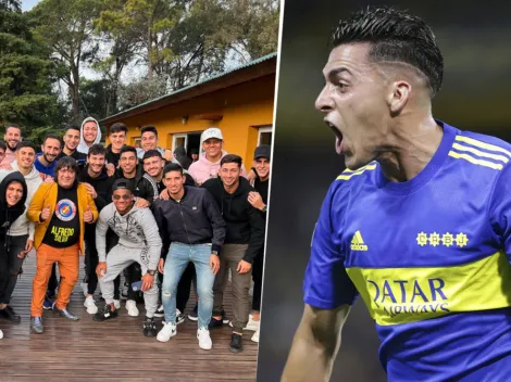 El comentario de Pavón tras haber sido incluido en la foto grupal de Boca