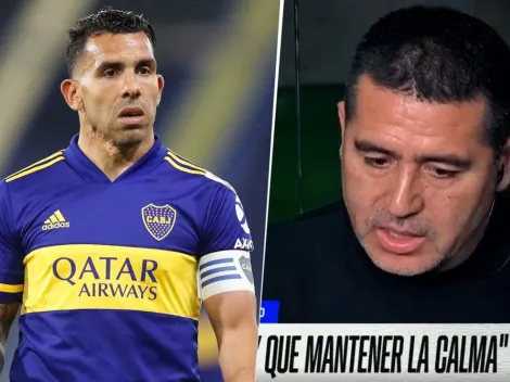 Riquelme reveló lo que le dijo a Tevez antes de irse de Boca: "No podía"