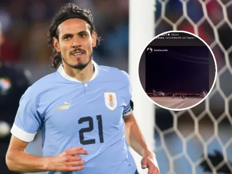 Tras las palabras de Riquelme, el posteo de Cavani que volvió locos a los hinchas de Boca